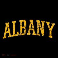 Albany Ny Throwback Wool Snapback Cap