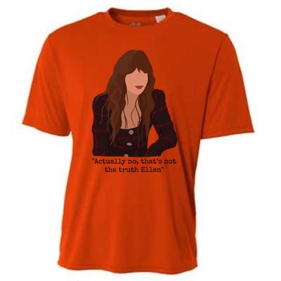 Actually No That’S Not The Truth Ellen Cooling Performance Crew T-Shirt