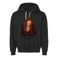 Actually No That’S Not The Truth Ellen Garment-Dyed Fleece Hoodie