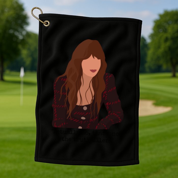Actually No That’S Not The Truth Ellen Golf Towel