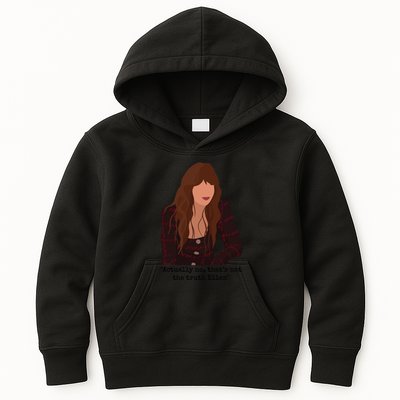 Actually No That’S Not The Truth Ellen Kids Hoodie