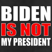 Anti Biden Is Not My President 7 Panel Mesh Trucker Snapback Hat