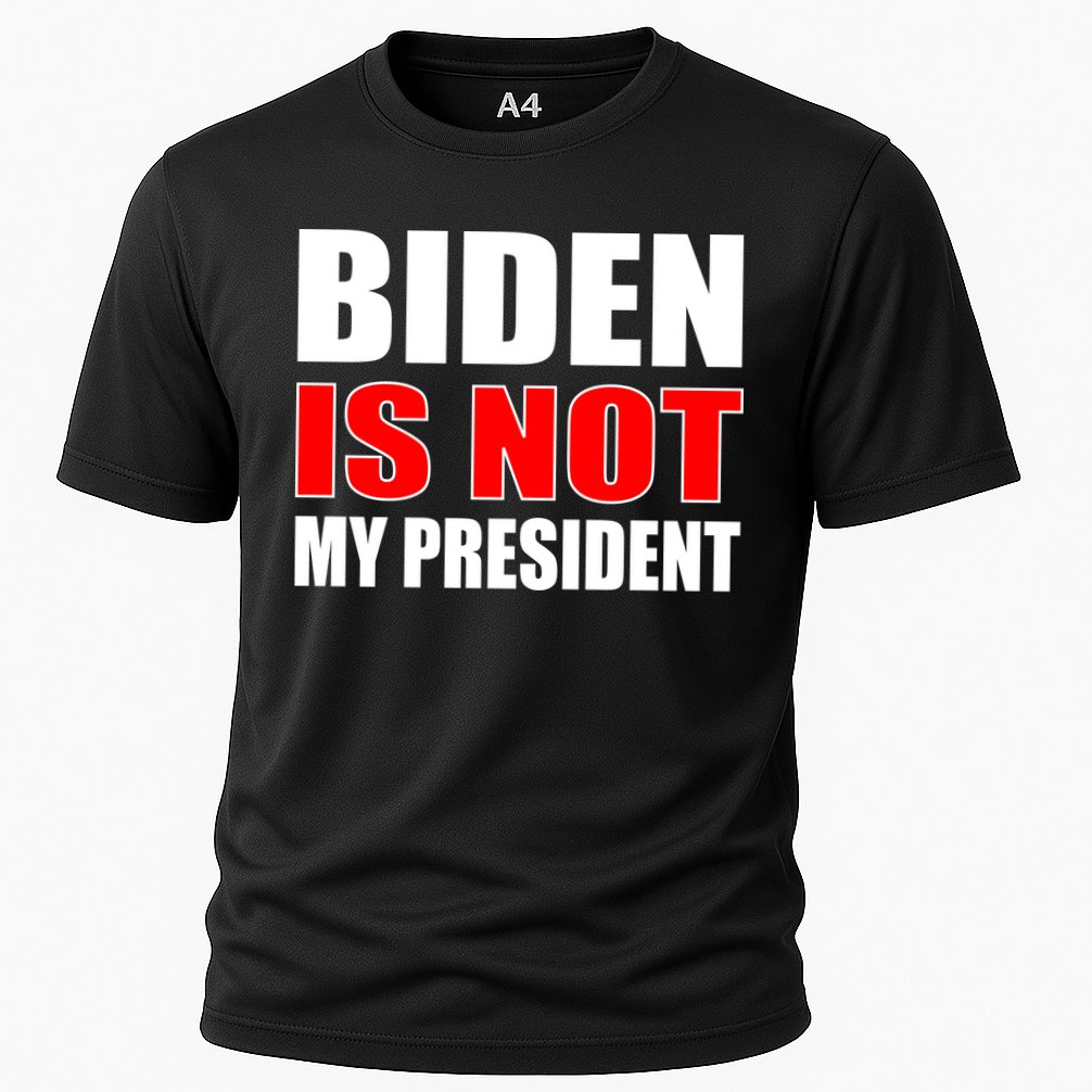 Anti Biden Is Not My President Cooling Performance Crew T-Shirt