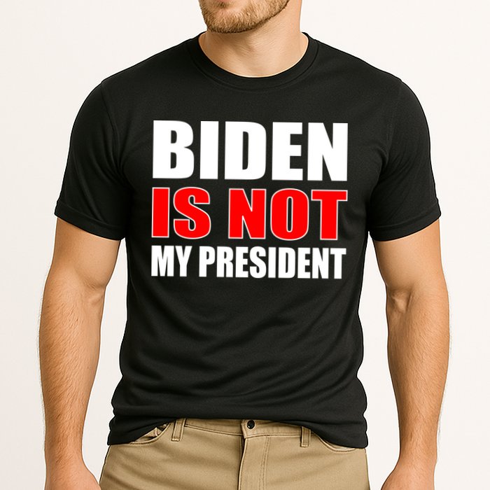 Anti Biden Is Not My President Cooling Performance Crew T-Shirt