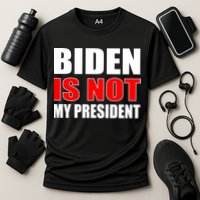 Anti Biden Is Not My President Cooling Performance Crew T-Shirt