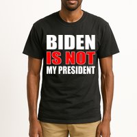 Anti Biden Is Not My President Tall T-Shirt