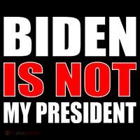 Anti Biden Is Not My President Youth Performance Sprint T-Shirt