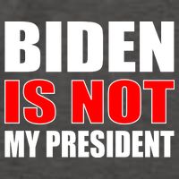Anti Biden Is Not My President Vector Backpack
