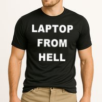 Anti Biden Pro Trump Laptop From Hell Cooling Performance Crew T-Shirt
