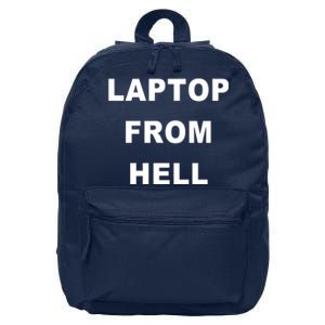 Anti Biden Pro Trump Laptop From Hell 16 in Basic Backpack