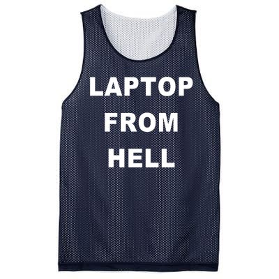 Anti Biden Pro Trump Laptop From Hell Mesh Reversible Basketball Jersey Tank