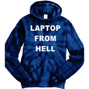 Anti Biden Pro Trump Laptop From Hell Tie Dye Hoodie