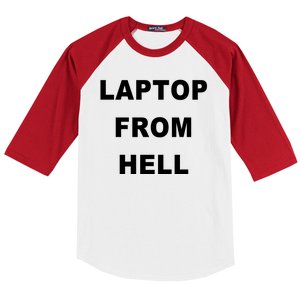 Anti Biden Pro Trump Laptop From Hell Baseball Sleeve Shirt