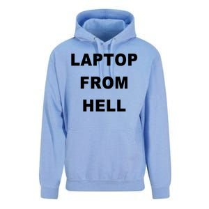 Anti Biden Pro Trump Laptop From Hell Unisex Surf Hoodie