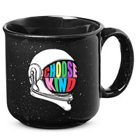Anti-Bullying Choose Kind Astronaut Helmet 15oz Campfire Ceramic Mug