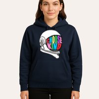 Anti-Bullying Choose Kind Astronaut Helmet Hoodie