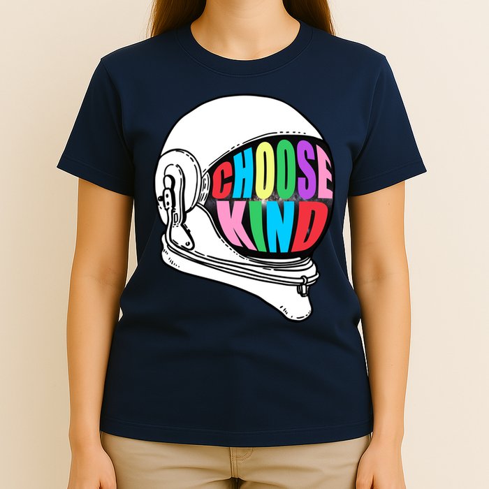Anti-Bullying Choose Kind Astronaut Helmet T-Shirt