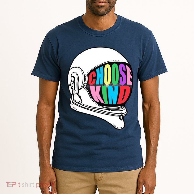 Anti-Bullying Choose Kind Astronaut Helmet Tall T-Shirt
