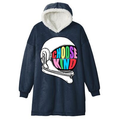 Anti-Bullying Choose Kind Astronaut Helmet Hooded Wearable Blanket