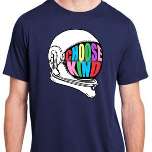 Anti-Bullying Choose Kind Astronaut Helmet Adult ChromaSoft Performance T-Shirt