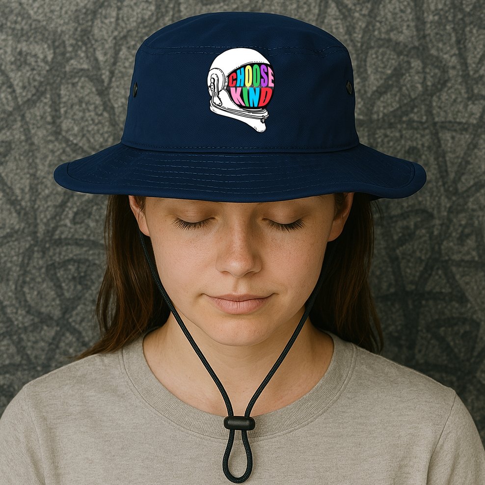 Anti-Bullying Choose Kind Astronaut Helmet Bucket Hat