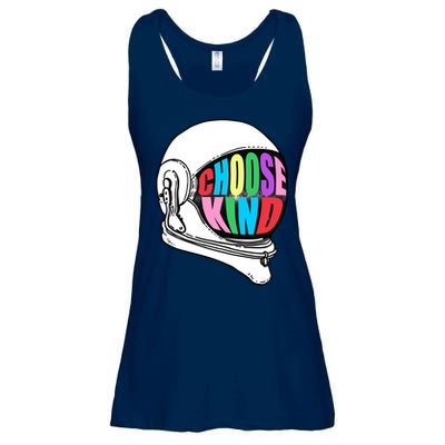 Anti-Bullying Choose Kind Astronaut Helmet Ladies Essential Flowy Tank