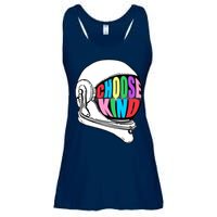 Anti-Bullying Choose Kind Astronaut Helmet Ladies Essential Flowy Tank