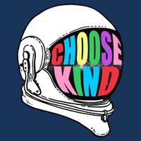 Anti-Bullying Choose Kind Astronaut Helmet Flatbill Hat