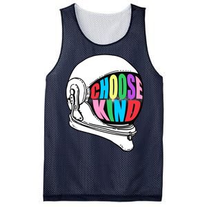 Anti-Bullying Choose Kind Astronaut Helmet Mesh Reversible Basketball Jersey Tank