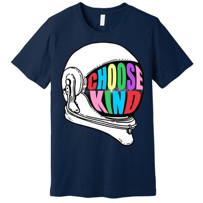 Anti-Bullying Choose Kind Astronaut Helmet Premium T-Shirt