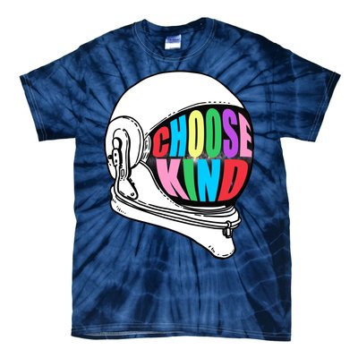 Anti-Bullying Choose Kind Astronaut Helmet Tie-Dye T-Shirt