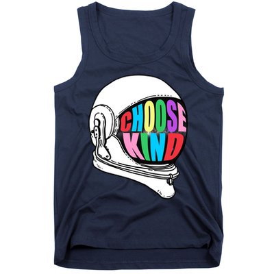 Anti-Bullying Choose Kind Astronaut Helmet Tank Top
