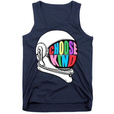 Anti-Bullying Choose Kind Astronaut Helmet Tank Top