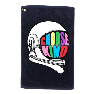 Anti-Bullying Choose Kind Astronaut Helmet Golf Towel