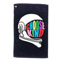 Anti-Bullying Choose Kind Astronaut Helmet Golf Towel