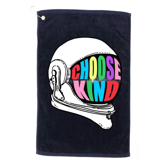 Anti-Bullying Choose Kind Astronaut Helmet Golf Towel