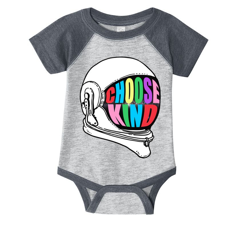 Anti-Bullying Choose Kind Astronaut Helmet Infant Baby Jersey Bodysuit