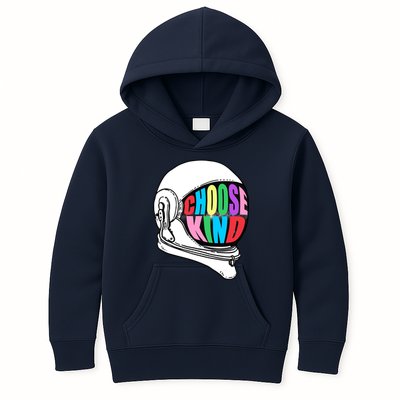 Anti-Bullying Choose Kind Astronaut Helmet Kids Hoodie