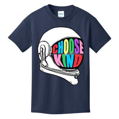 Anti-Bullying Choose Kind Astronaut Helmet Kids T-Shirt