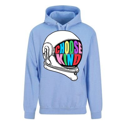 Anti-Bullying Choose Kind Astronaut Helmet Unisex Surf Hoodie