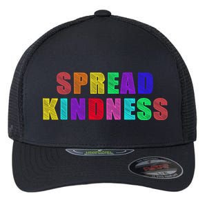 Anti-Bullying Spread Kindness Love Peace Flexfit Unipanel Trucker Cap