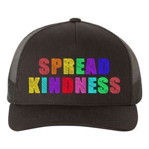 Anti-Bullying Spread Kindness Love Peace Yupoong Adult 5-Panel Trucker Hat