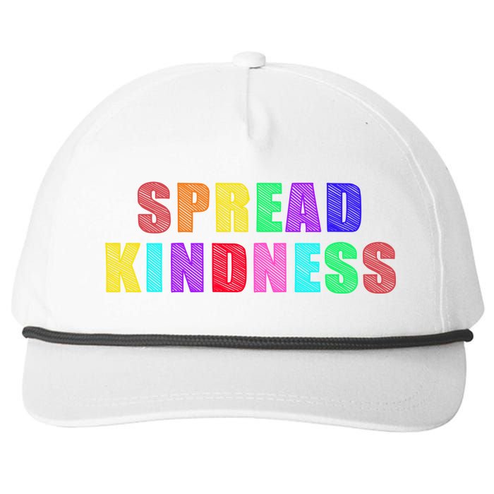 Anti-Bullying Spread Kindness Love Peace Snapback Five-Panel Rope Hat