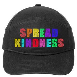 Anti-Bullying Spread Kindness Love Peace 7-Panel Snapback Hat