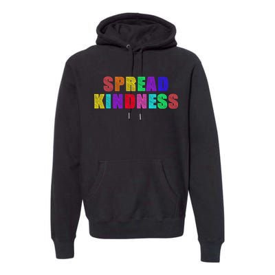 Anti-Bullying Spread Kindness Love Peace Premium Hoodie