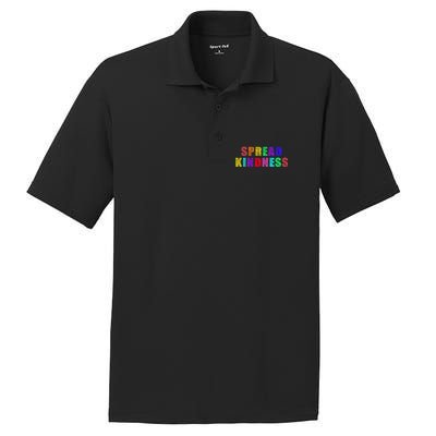 Anti-Bullying Spread Kindness Love Peace PosiCharge RacerMesh Polo