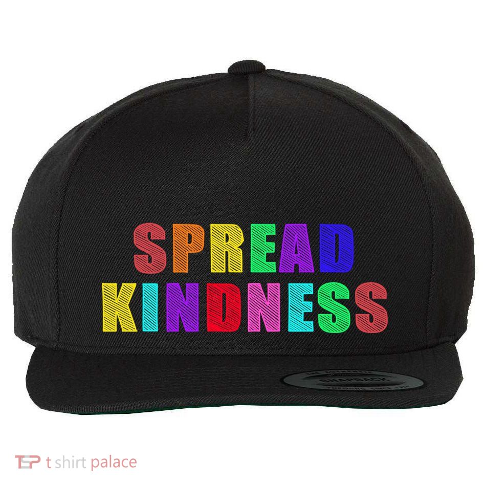 Anti-Bullying Spread Kindness Love Peace Wool Snapback Cap