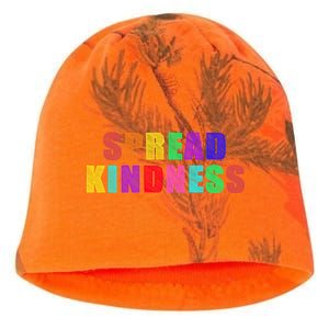 Anti-Bullying Spread Kindness Love Peace Kati - Camo Knit Beanie