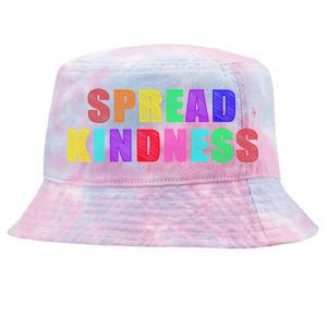 Anti-Bullying Spread Kindness Love Peace Tie-Dyed Bucket Hat