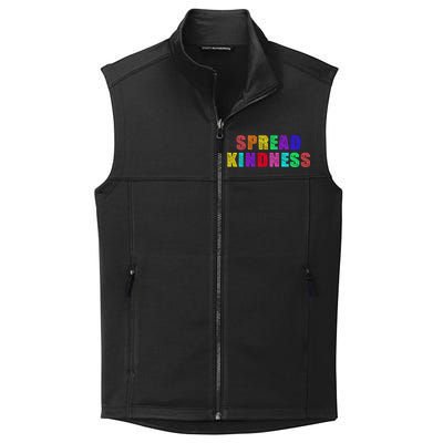 Anti-Bullying Spread Kindness Love Peace Collective Smooth Fleece Vest